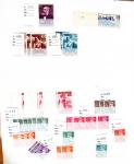 1849-2002, Collection de France en 6 classeurs, essentiellement