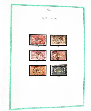 1849-2002, Collection de France en 6 classeurs, essentiellement