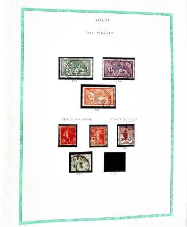 1849-2002, Collection de France en 6 classeurs, essentiellement