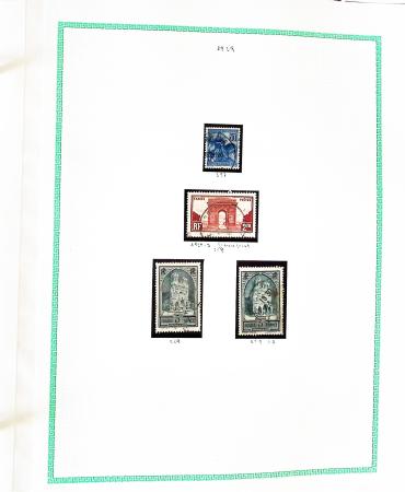1849-2002, Collection de France en 6 classeurs, essentiellement