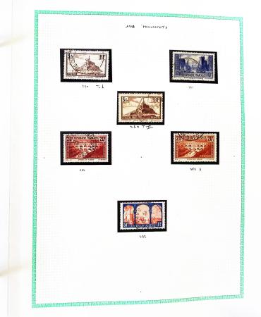 1849-2002, Collection de France en 6 classeurs, essentiellement