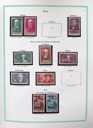1940-2012, Collection de France neuf, (avec un peu
