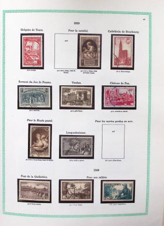 1940-2012, Collection de France neuf, (avec un peu