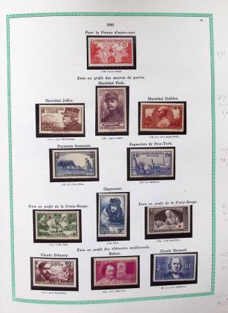 1940-2012, Collection de France neuf, (avec un peu