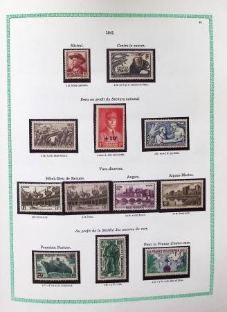 1940-2012, Collection de France neuf, (avec un peu