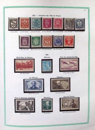 1940-2012, Collection de France neuf, (avec un peu
