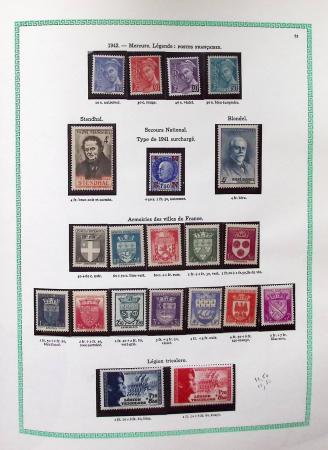 1940-2012, Collection de France neuf, (avec un peu