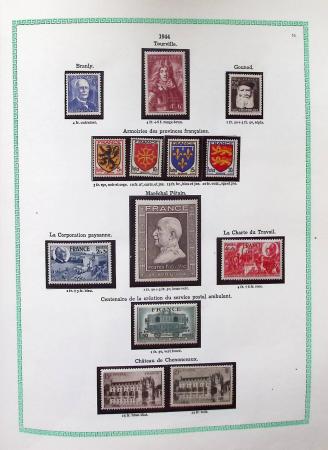 1940-2012, Collection de France neuf, (avec un peu