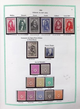 1940-2012, Collection de France neuf, (avec un peu
