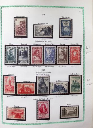 1940-2012, Collection de France neuf, (avec un peu