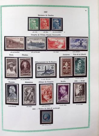 1940-2012, Collection de France neuf, (avec un peu