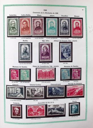 1940-2012, Collection de France neuf, (avec un peu