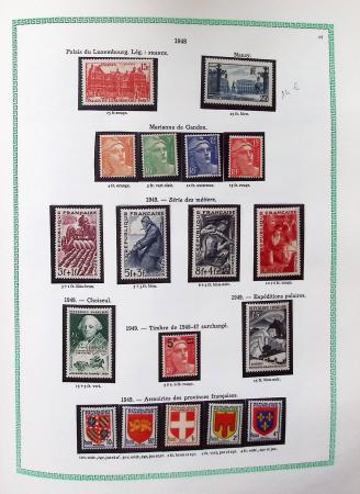 1940-2012, Collection de France neuf, (avec un peu