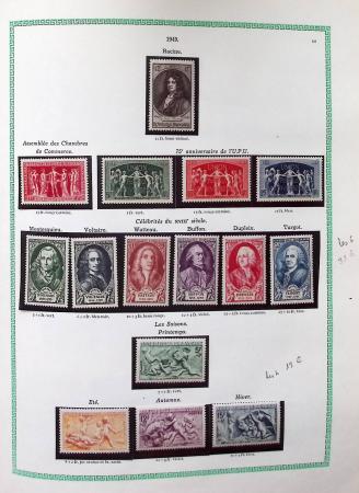 1940-2012, Collection de France neuf, (avec un peu