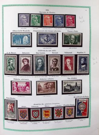 1940-2012, Collection de France neuf, (avec un peu