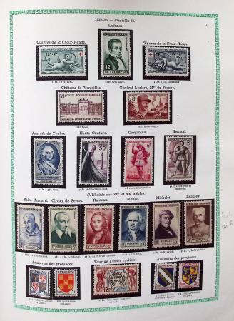1940-2012, Collection de France neuf, (avec un peu