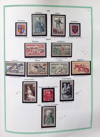 1940-2012, Collection de France neuf, (avec un peu