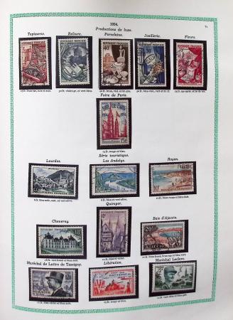 1940-2012, Collection de France neuf, (avec un peu