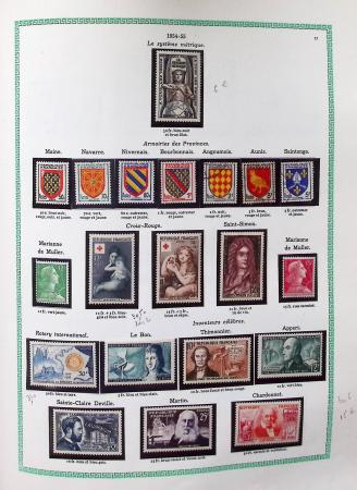 1940-2012, Collection de France neuf, (avec un peu