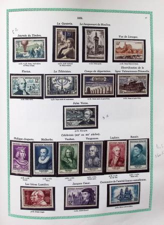 1940-2012, Collection de France neuf, (avec un peu