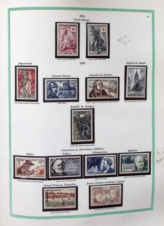 1940-2012, Collection de France neuf, (avec un peu
