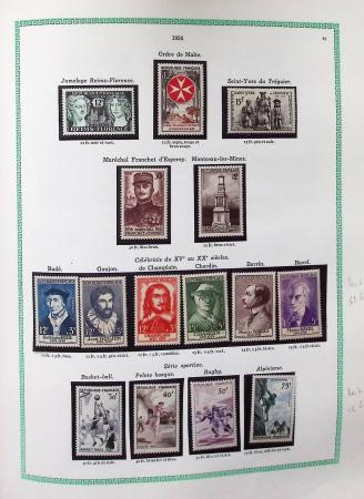 1940-2012, Collection de France neuf, (avec un peu