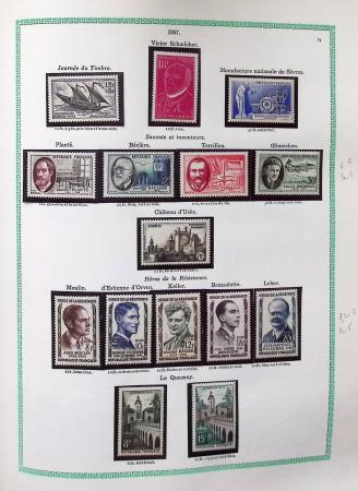 1940-2012, Collection de France neuf, (avec un peu
