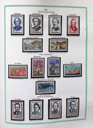 1940-2012, Collection de France neuf, (avec un peu