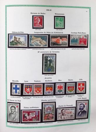 1940-2012, Collection de France neuf, (avec un peu