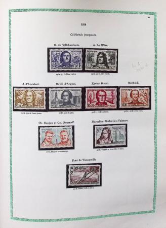 1940-2012, Collection de France neuf, (avec un peu