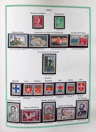 1940-2012, Collection de France neuf, (avec un peu