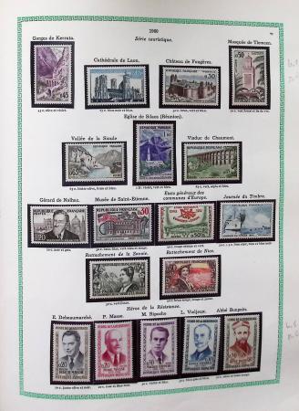 1940-2012, Collection de France neuf, (avec un peu