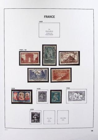 1936-2014, Deux collections de France une collection entre