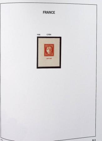 1936-2014, Deux collections de France une collection entre