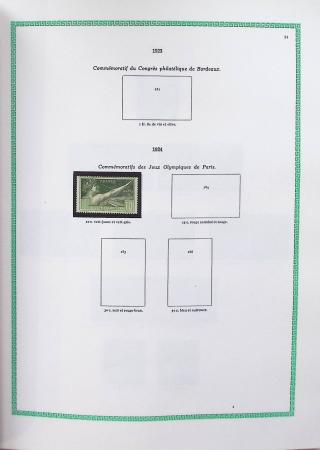 1920-1997, Collection de France neuf, en 4 volumes,