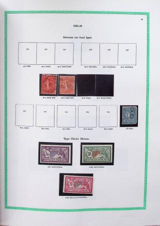 1920-1997, Collection de France neuf, en 4 volumes,