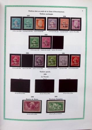 1920-1997, Collection de France neuf, en 4 volumes,
