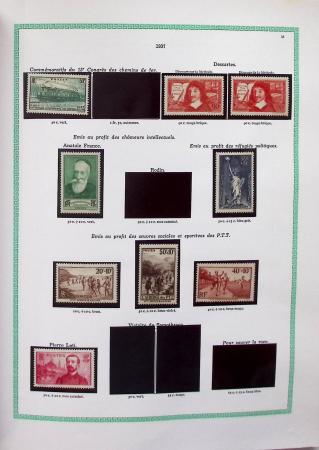 1920-1997, Collection de France neuf, en 4 volumes,