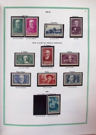 1920-1997, Collection de France neuf, en 4 volumes,