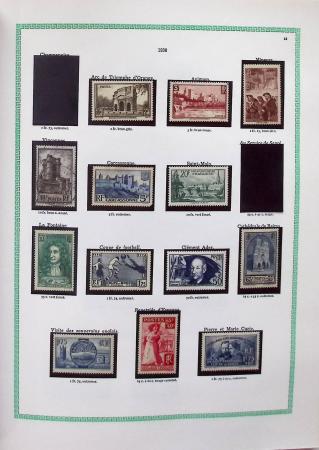 1920-1997, Collection de France neuf, en 4 volumes,