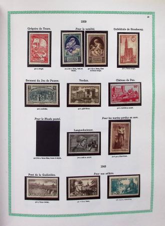 1920-1997, Collection de France neuf, en 4 volumes,