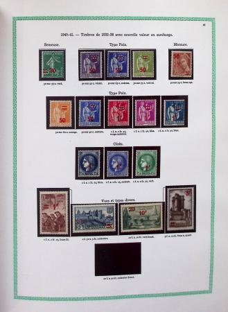 1920-1997, Collection de France neuf, en 4 volumes,