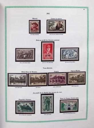 1920-1997, Collection de France neuf, en 4 volumes,