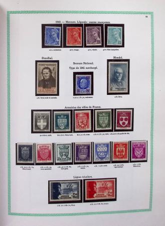 1920-1997, Collection de France neuf, en 4 volumes,