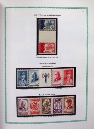1920-1997, Collection de France neuf, en 4 volumes,