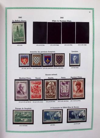 1920-1997, Collection de France neuf, en 4 volumes,