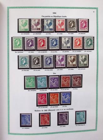 1920-1997, Collection de France neuf, en 4 volumes,