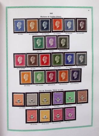 1920-1997, Collection de France neuf, en 4 volumes,