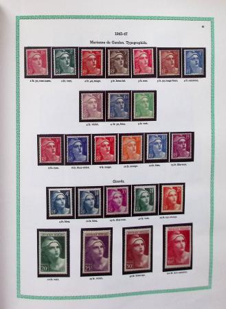 1920-1997, Collection de France neuf, en 4 volumes,