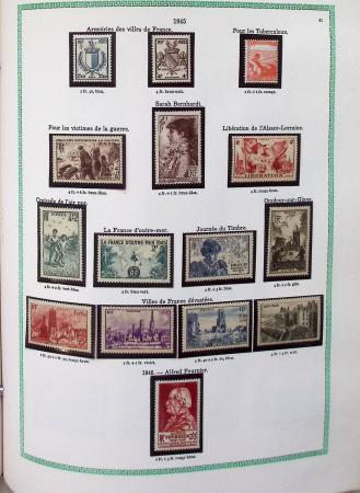 1920-1997, Collection de France neuf, en 4 volumes,